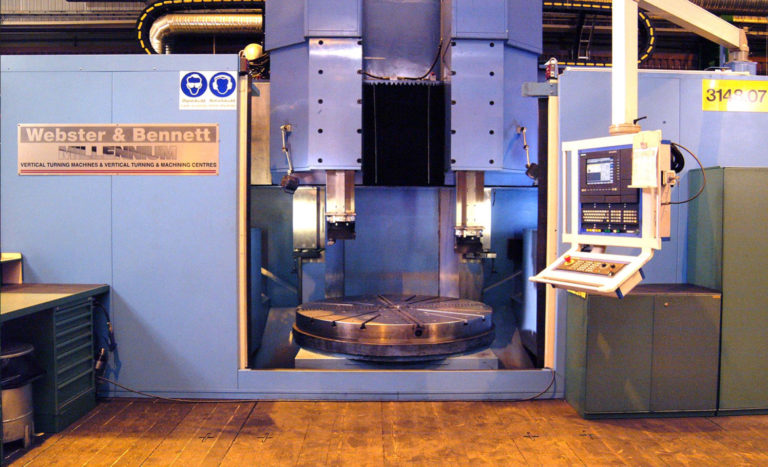 Webster & Bennett Millennium CNC vertical turning centre, photo 4