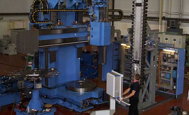 Webster & Bennett Millennium CNC vertical turning centre, photo 5