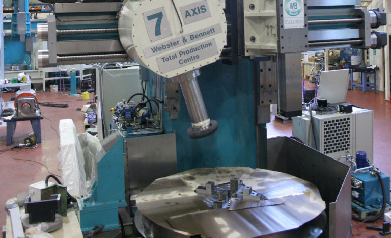 Webster & Bennett Evolution CNC vertical turning centre, photo 2