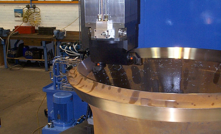 Webster & Bennett Millennium CNC vertical turning centre, photo 28