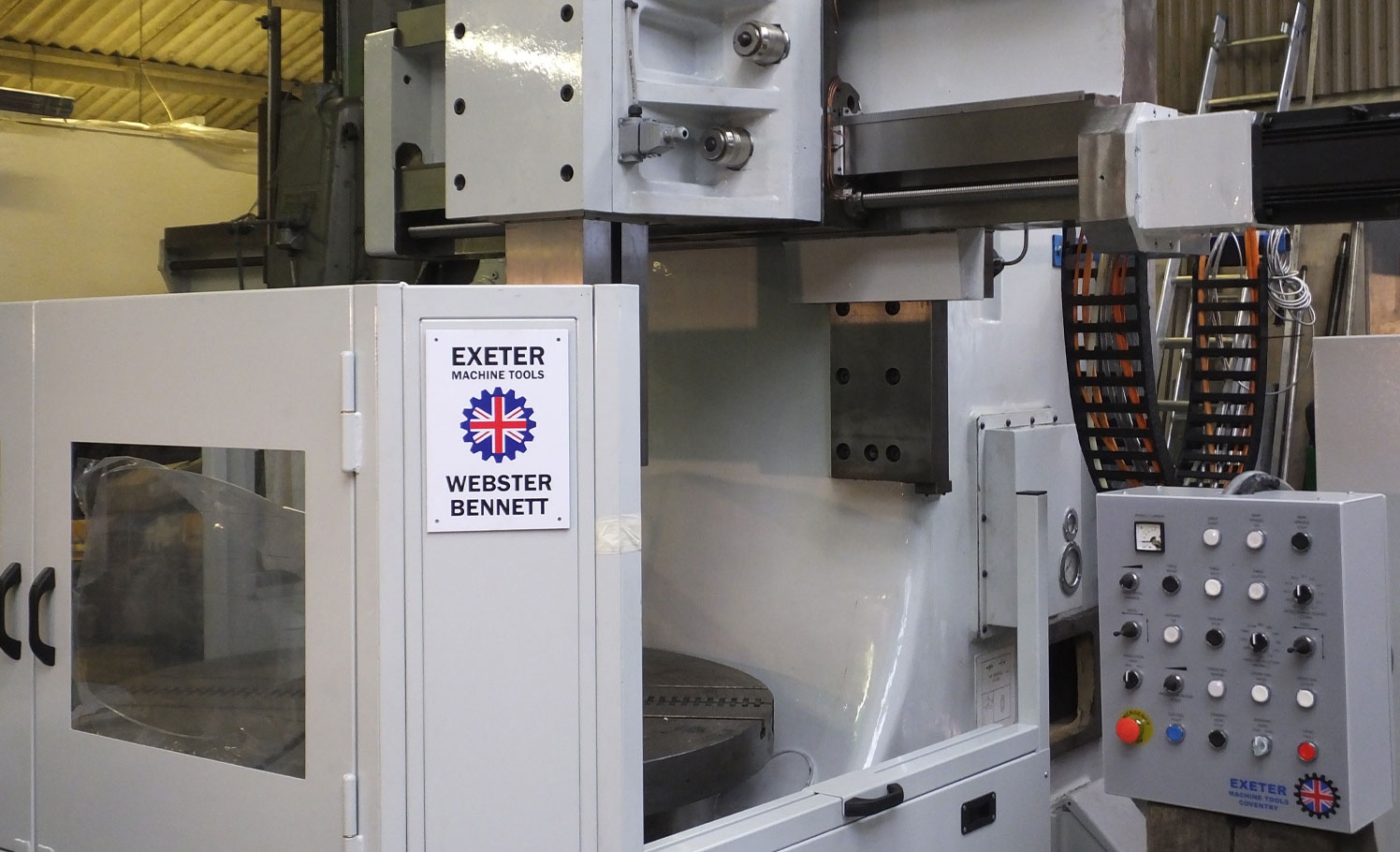 Modernised Webster & Bennett with new VTT-WB enclosure and control panel