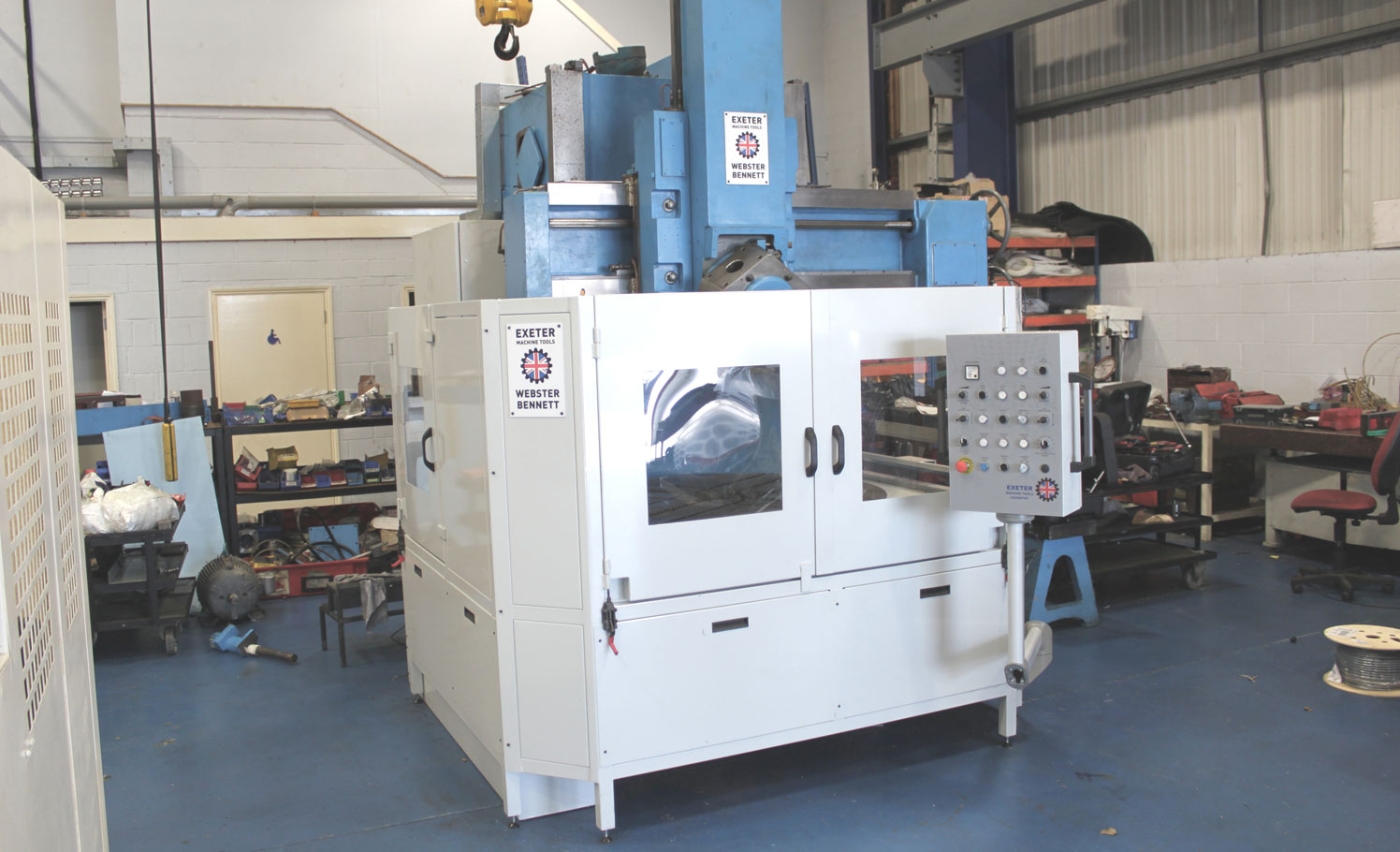 Webster & Bennett machine after a ManuPlus redesign
