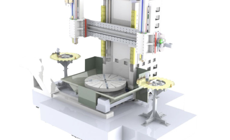 Webster & Bennett Revelation CNC vertical turning centre, photo 11